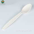 Eco-friendly cornstarch disposable soup spoons